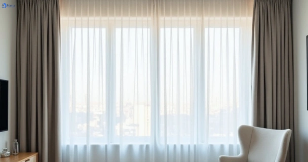 Restored vibrant drapes in springwood QLD after Matty Curtain Cleaning